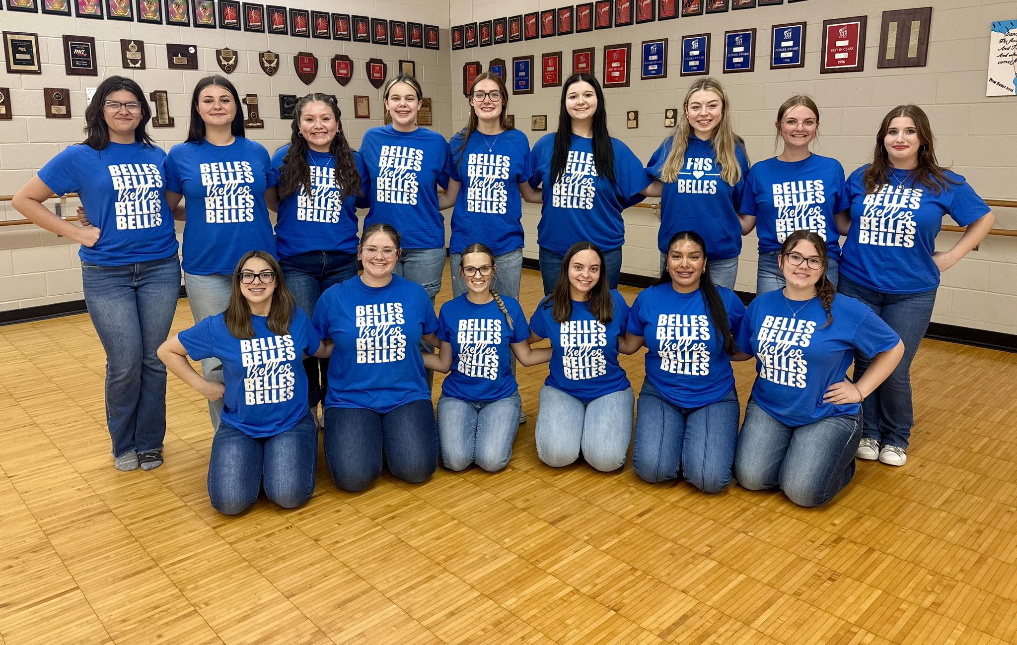 Quinlan... - Quinlan Ford High School Blue Belles Drill Team