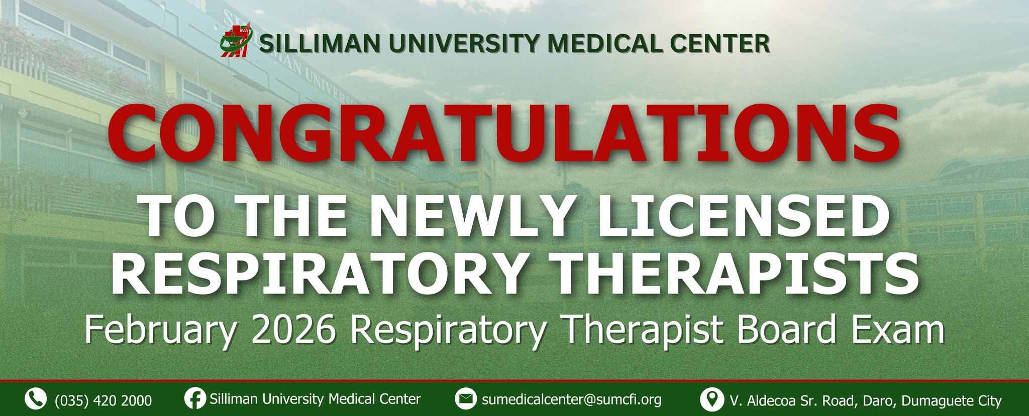 Silliman - 𝐂𝐨𝐧𝐠𝐫𝐚𝐭𝐮𝐥𝐚𝐭𝐢𝐨𝐧𝐬 𝐑𝐞𝐬𝐩𝐢𝐫𝐚𝐭𝐨𝐫𝐲 𝐓𝐡𝐞𝐫𝐚𝐩𝐢𝐬𝐭 𝐁𝐨𝐚𝐫𝐝 𝐄𝐱𝐚𝐦 𝐏𝐚𝐬𝐬𝐞𝐫𝐬 ...