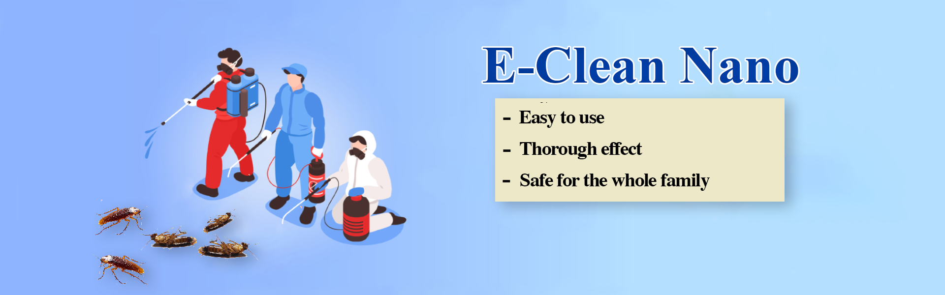 E-Clean Nano - insecticides