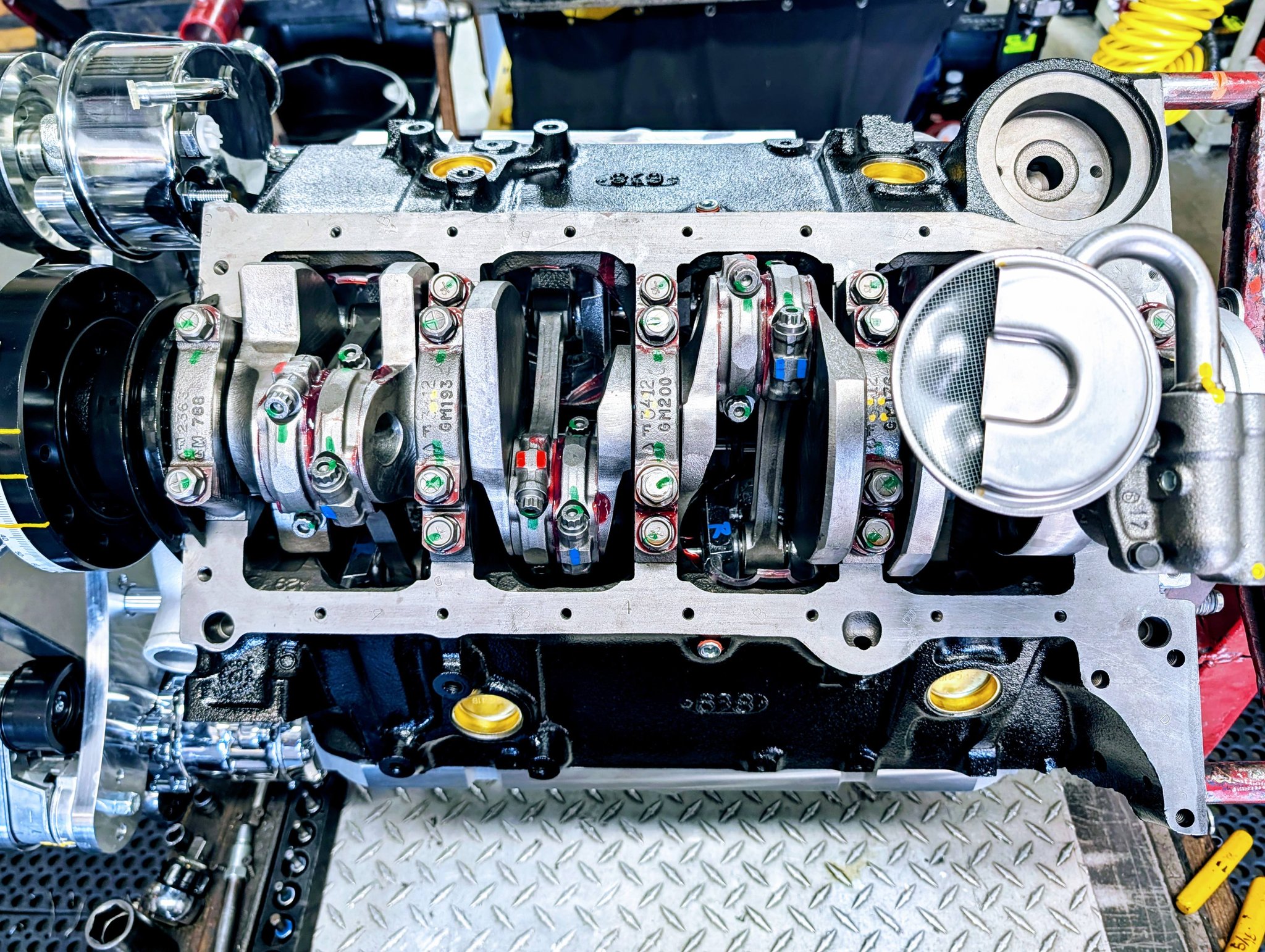 Muscle - 383chevy/500Hp Features Afr Heads/Roller cam/wraptor pulley ...
