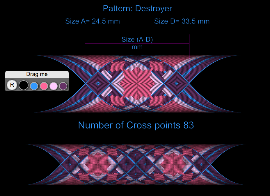 Cross Wrap Pattern