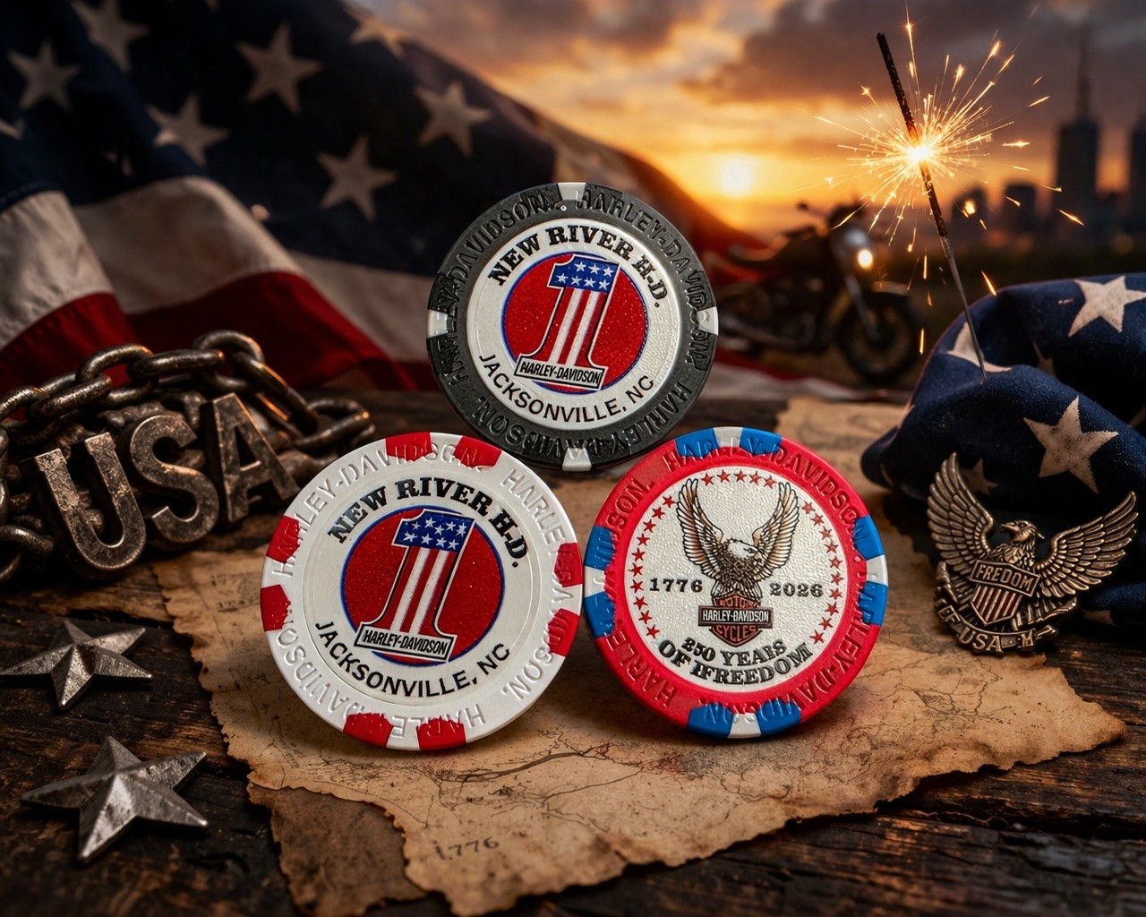 🔥🇺🇸 THEY'RE HERE. 🇺🇸🔥 The 250th Birthday of America Poker