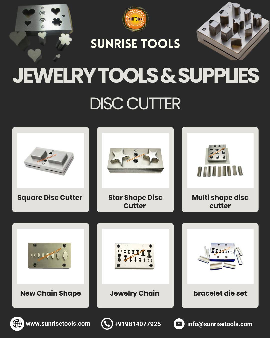 Jewellery Tools And Supplies- Sunrise Tools India Pvt Ltd
