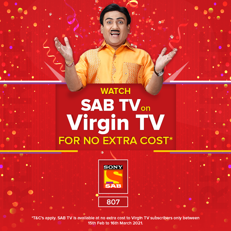 Sony SAB UK - SAB TV is available at no extra cost to all...