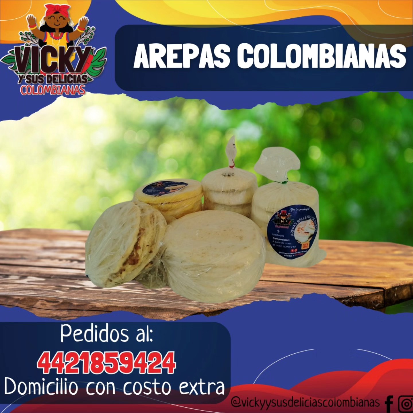 Vicky y sus Delicias Colombianas | Querétaro
