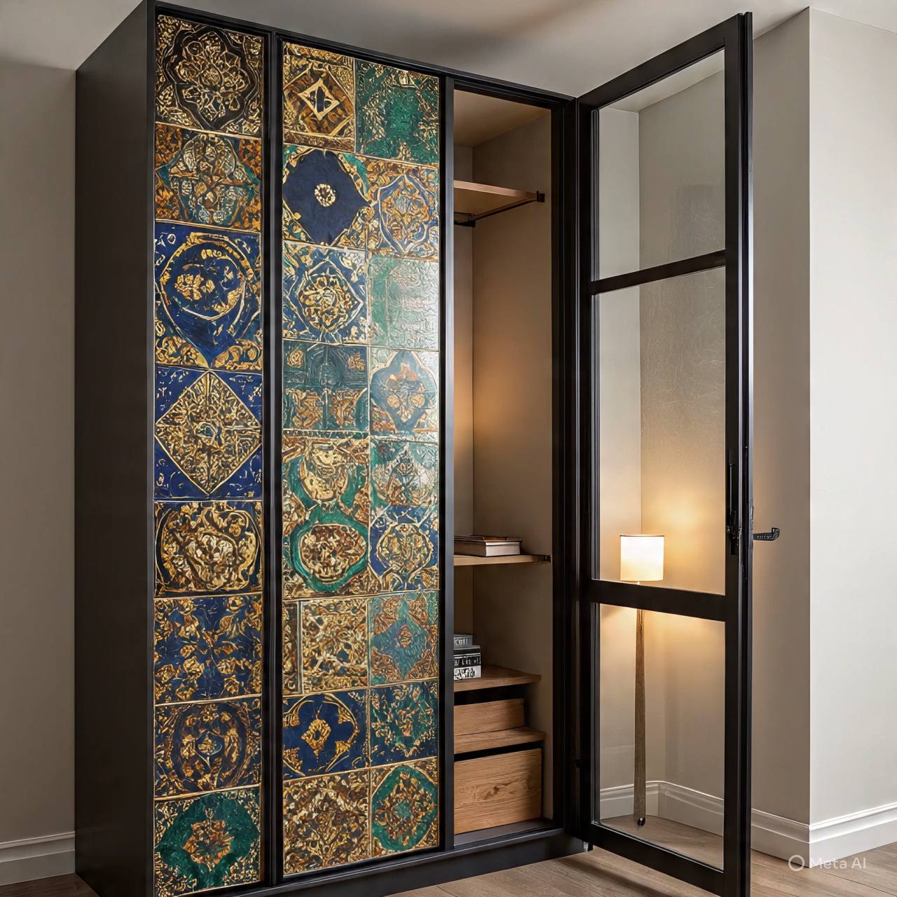 dcreator.in - Pattern Glass wadrobe design idea | Facebook