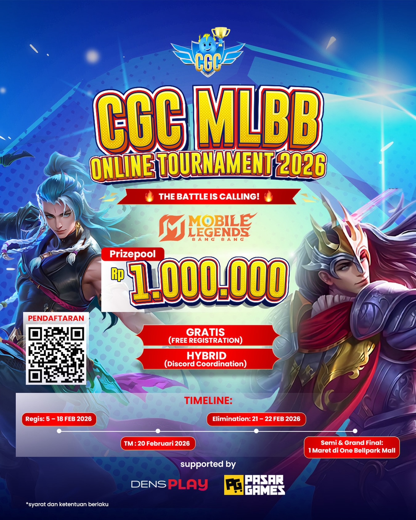 CBN - CGC MLBB Online Tournament 2026 🔥 THE BATTLE IS CALLING! 🔥 ...