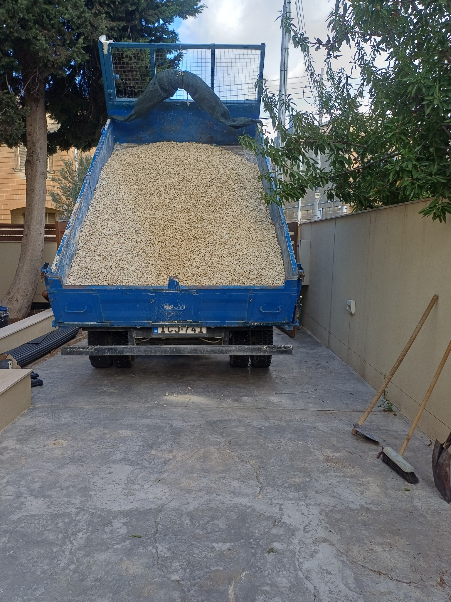 RV Tal-Hagi Excavation work and truck transport. | Rabat