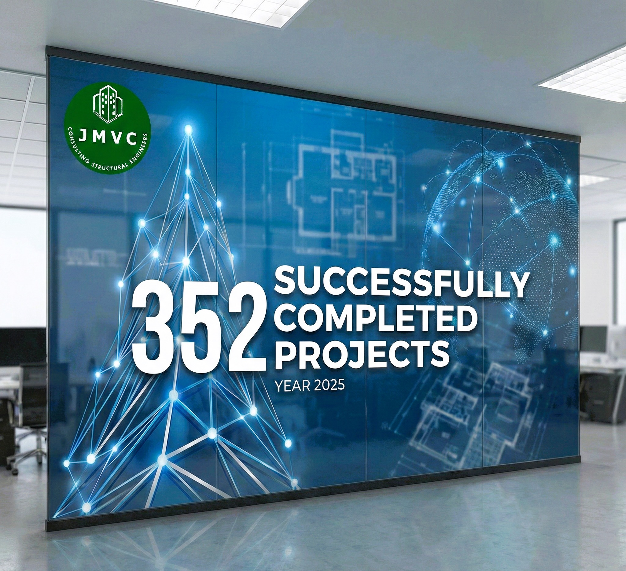 JMVC - 352 projects completed in 2025. This milestone is the result of ...