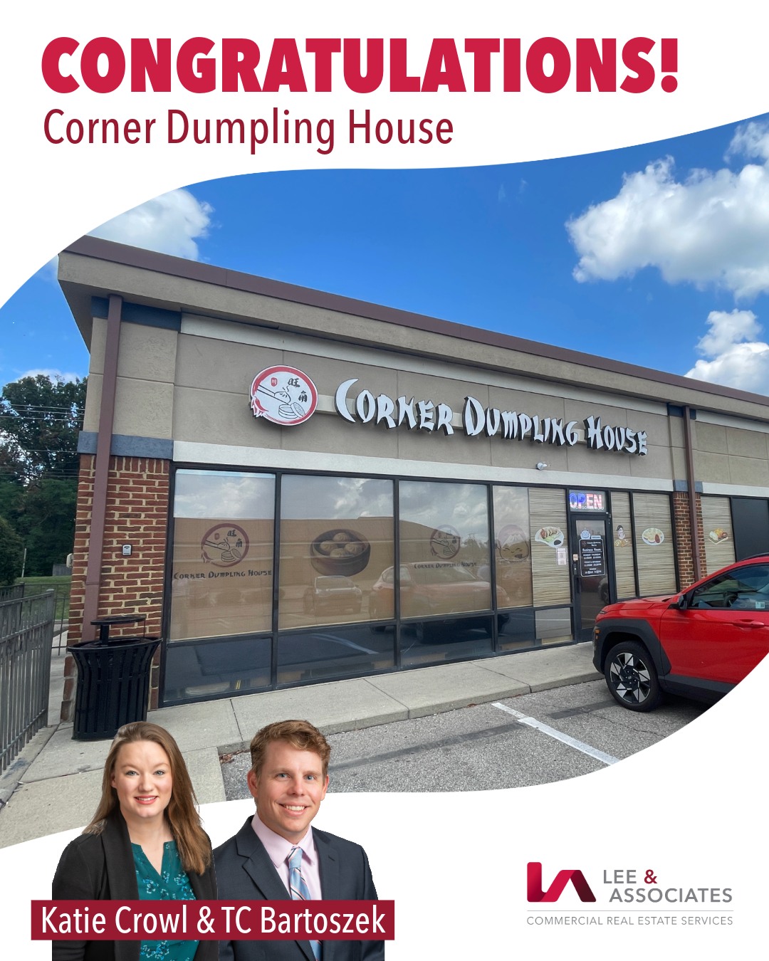 🎉 Congratulations to Corner... - Lee & Associates Cincinnati | Facebook