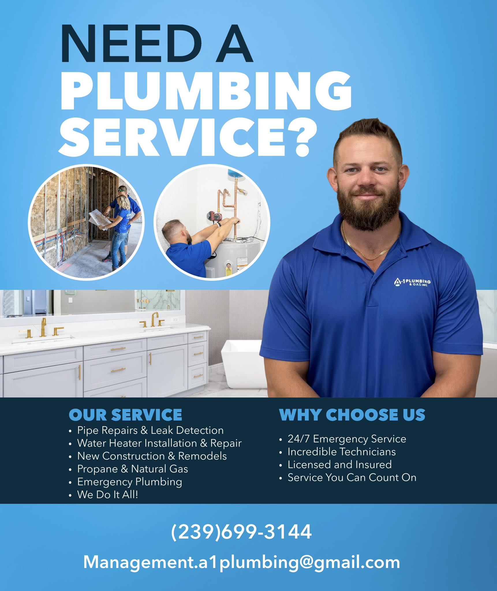 A-1 Plumbing and Gas inc.... - A-1 Plumbing and Gas inc.