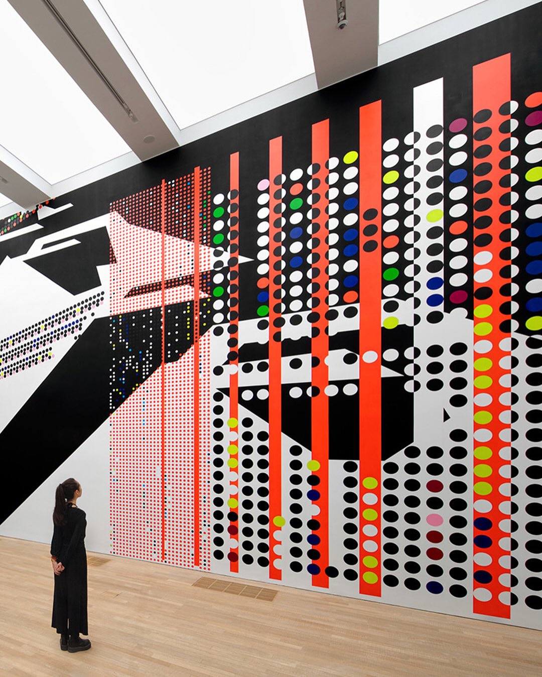 Sarah Morris presents “Transactional Authority,” her first survey