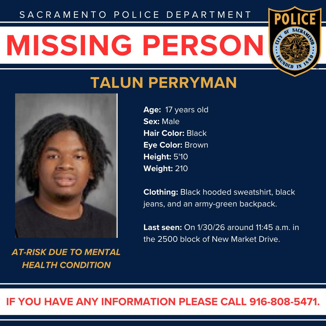 Sacramento - The Sacramento Police Department is asking for the ...