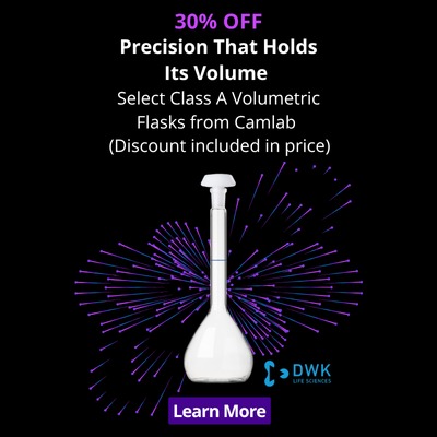 Camlab - 🎉 Lab Deal Alert! 🎉 Get 30% OFF Select Class A DWK Volumetric ...