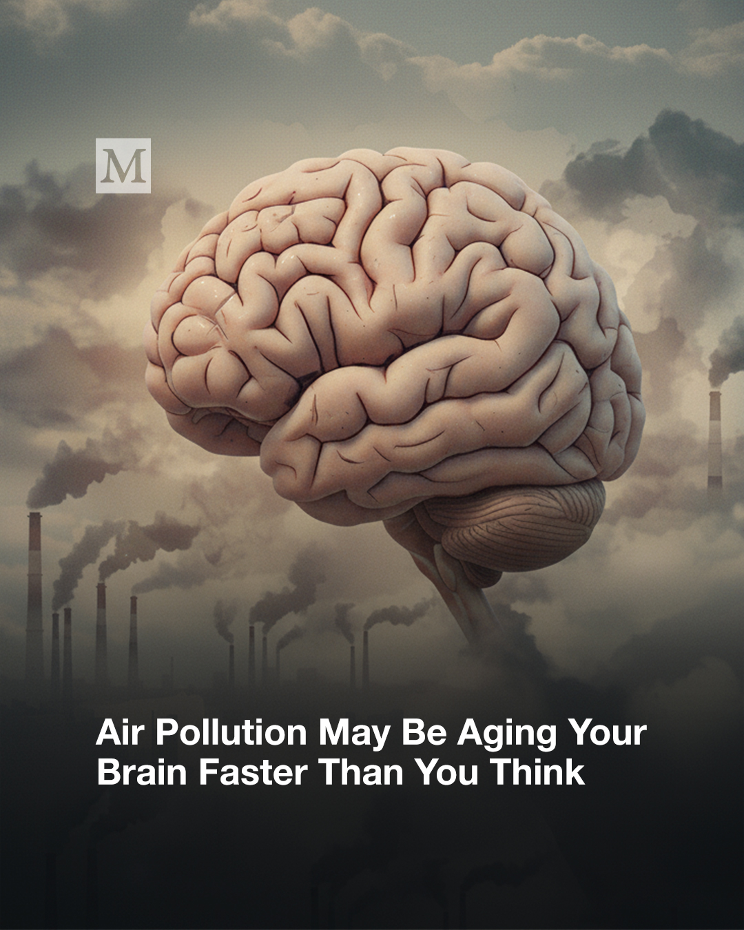 Dr. - Long-term air pollution exposure is now tied to faster brain ...
