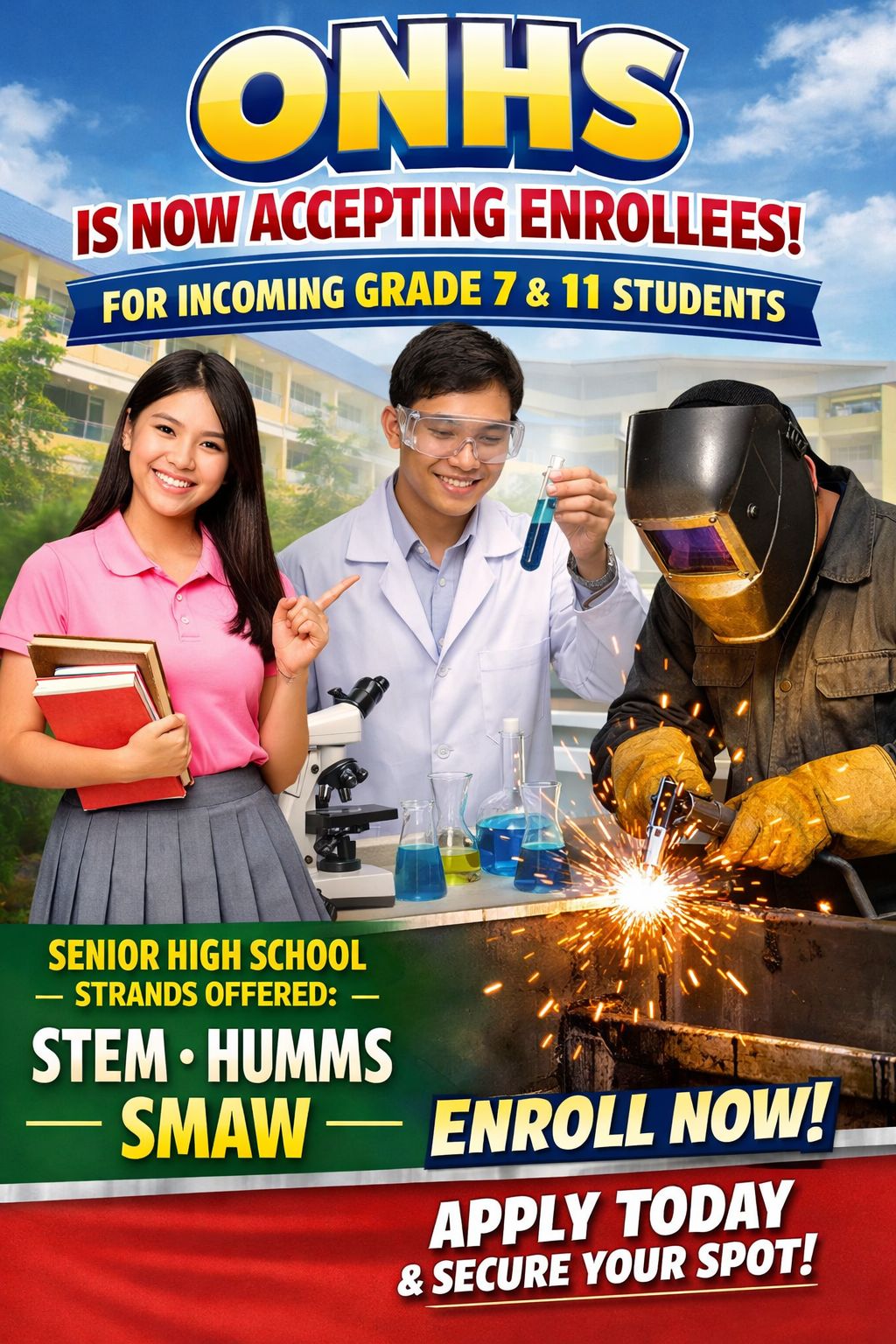 📣 NOW ACCEPTING ENROLLEES!📣 OY... - Oy National High School | Facebook