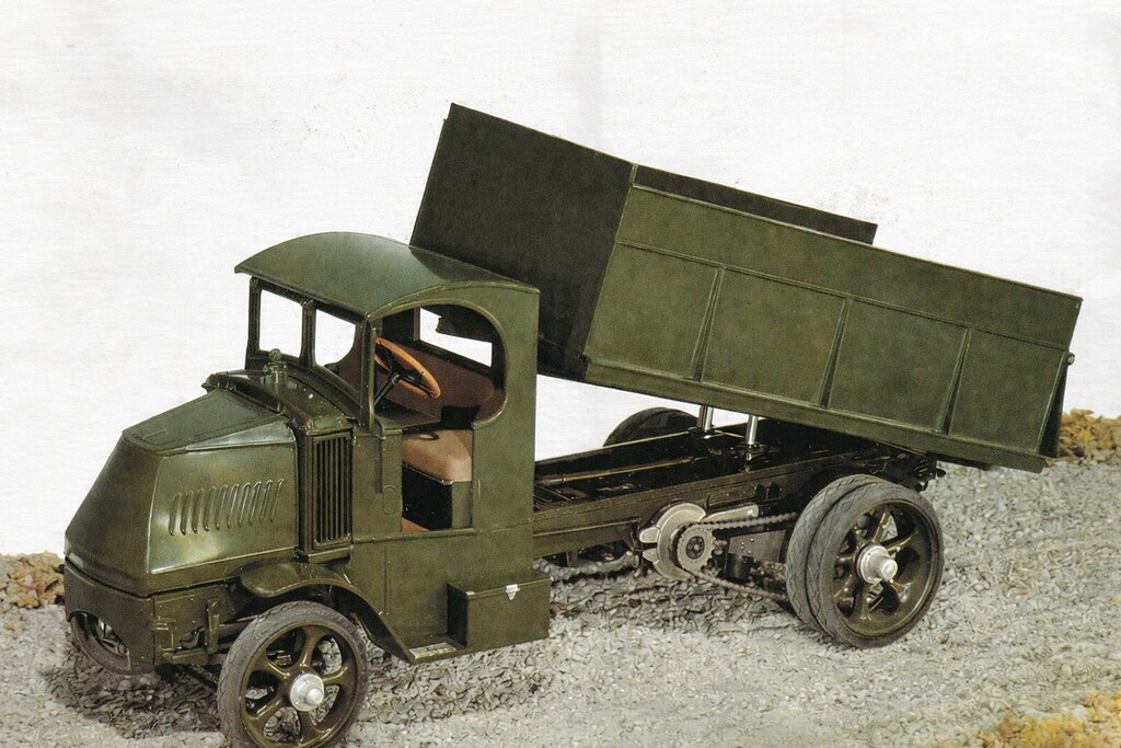 Coming early this summer, the 1926 Mack Bulldog Dump Truck from