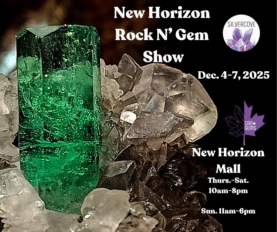 CanGems - 💎 Calgary Rock N’ Gem Show 💎 Calgary, it's the last day! 😢 ...