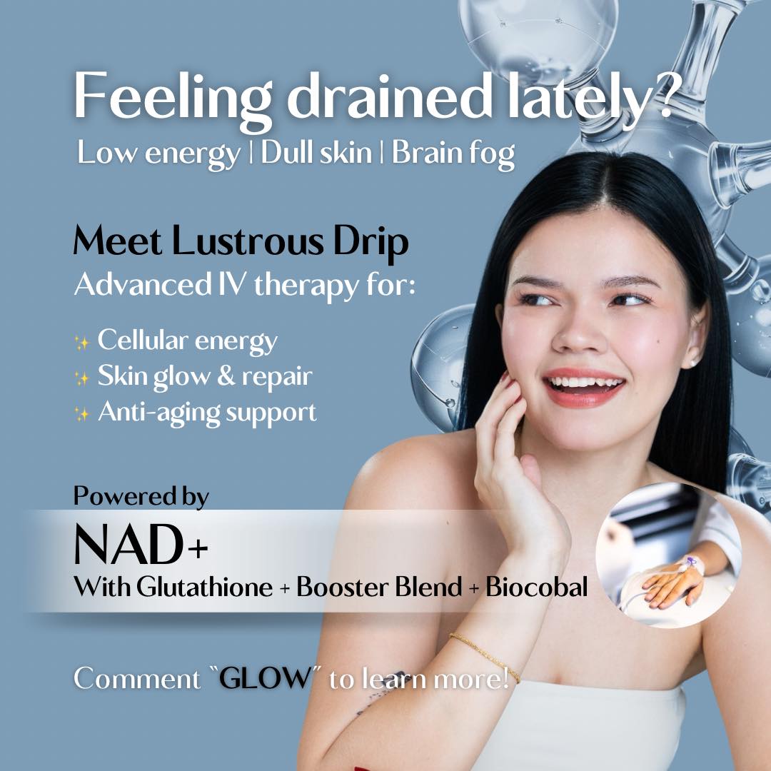 glutathione brain fog Feeling drained lately? 😩 Low energy, dull skin, or could mean your body needs deeper cellular support. Meet Lustrous Drip ✨ — an advanced IV therapy powered by NAD+, combined Injection:IM PDF) Vitamin B12 injections ghk-cu serum