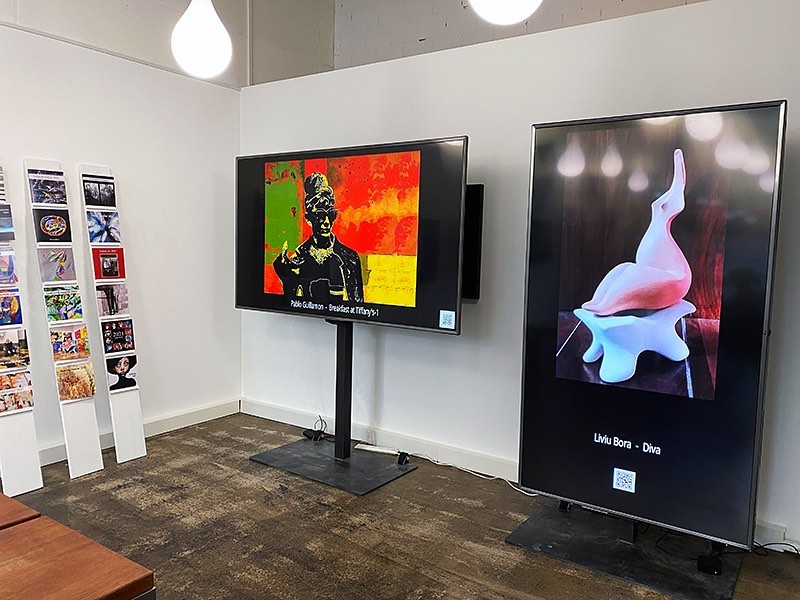 The two BIG screens in our... - The Artbox Projects | Facebook