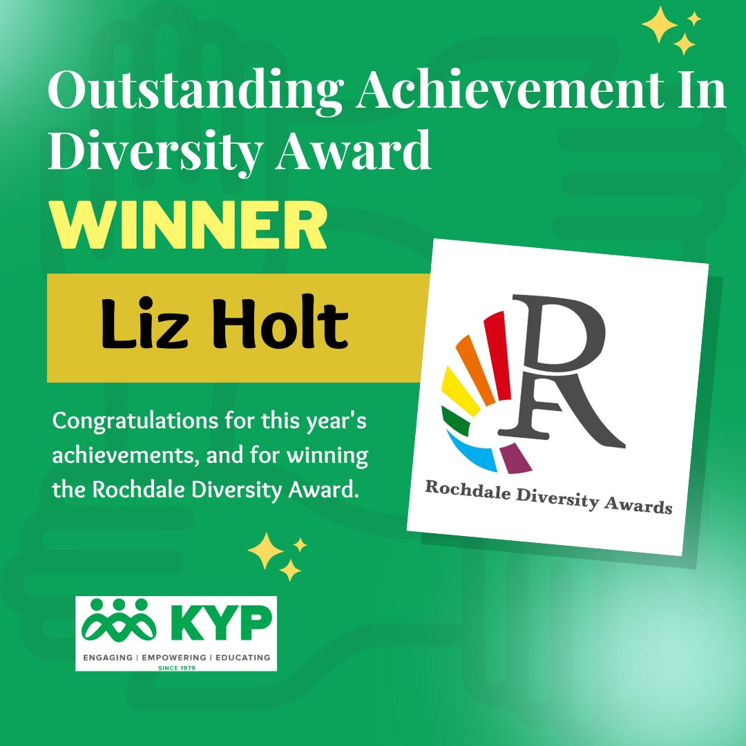 Kyp - Rochdale Diversity Awards 2025 - Outstanding Achievement in ...