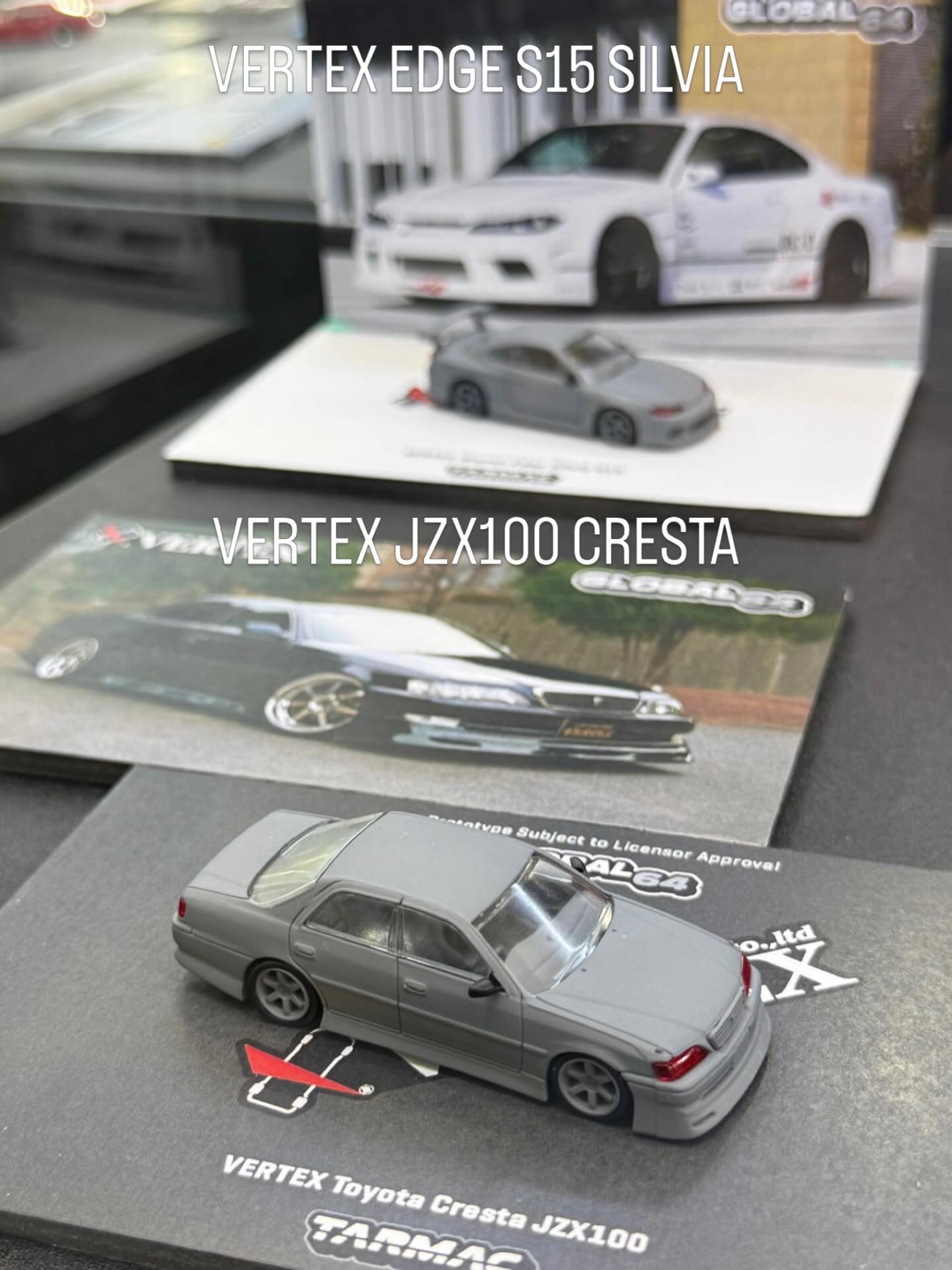 tarmac.works 161アリストと30ソアラか加わりますが、新たにVERTEX