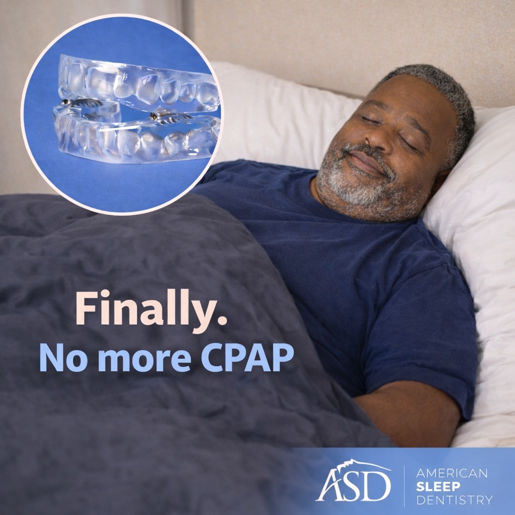 It's time to sleep peacefully again (without the mask). Our FDA