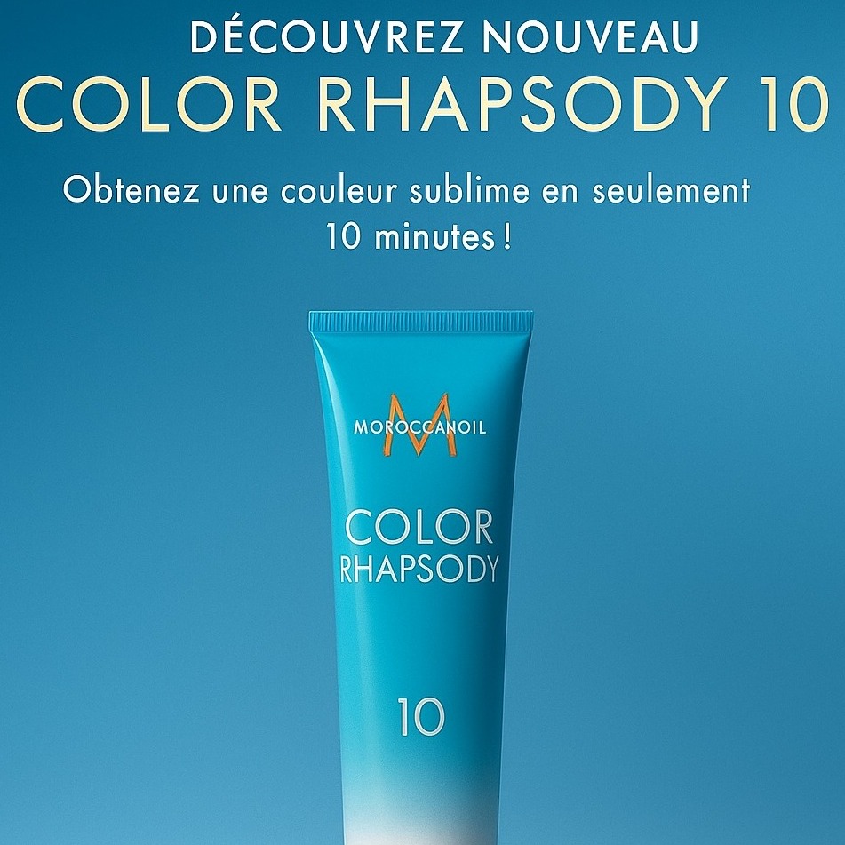 Le - Présentation officielle… Moroccanoil COLOR RHAPSODY 10 ! 🩵 Ne ...