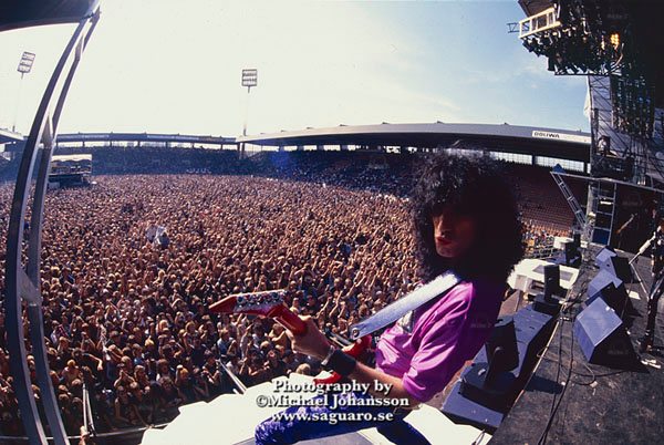 Kiss playing 1988 'Donington Monsters Of Rock'