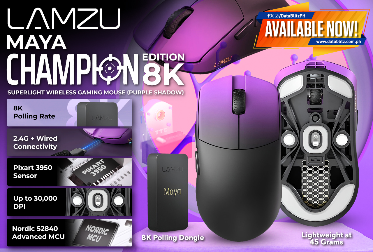 LAMZU Maya Champion Edition 8Kレシーバー付属 ワイヤレスゲーミング 