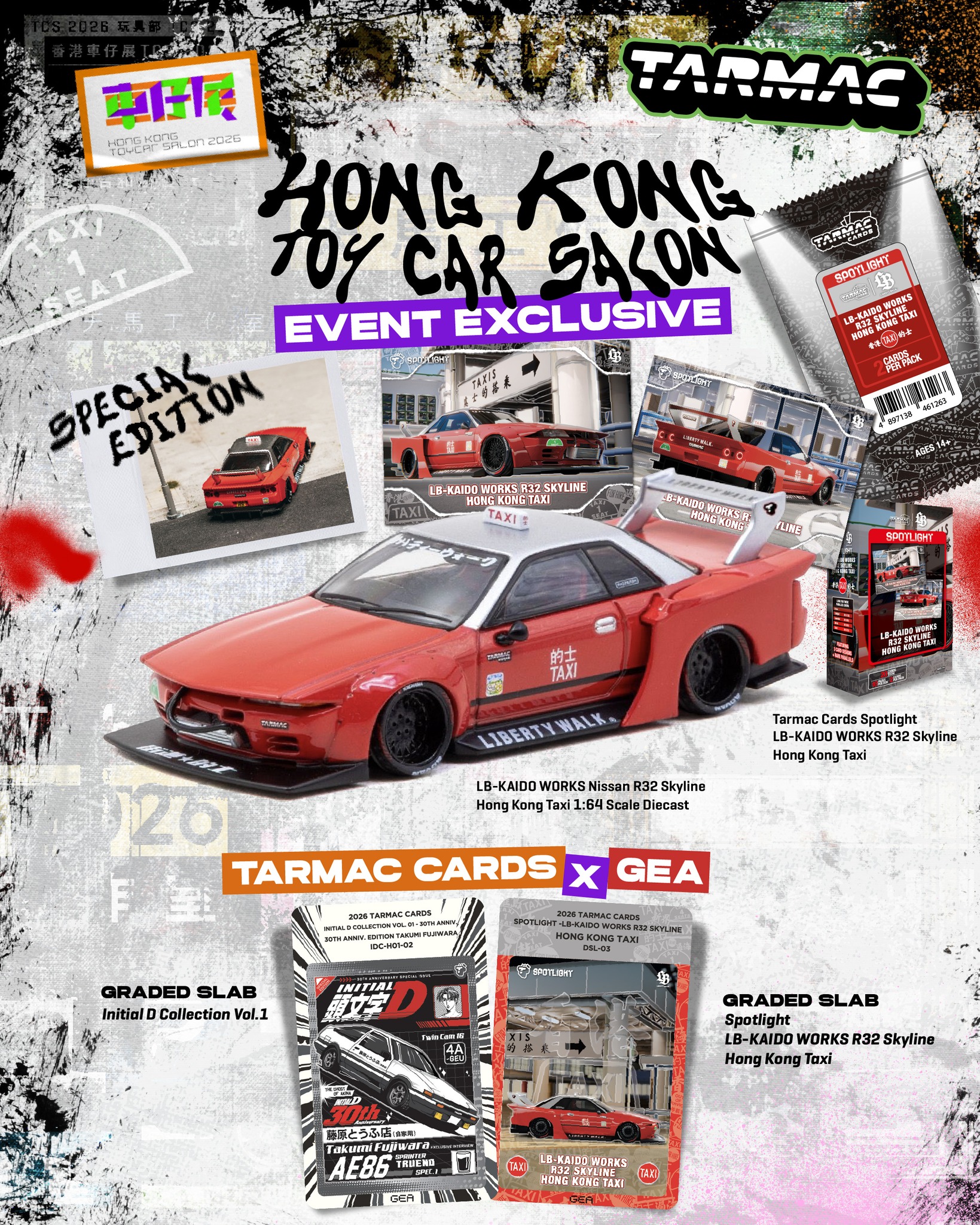 LBWK exclusive! 1. Mini GT 1/64 TAS 2026 Special Box Project FF-R