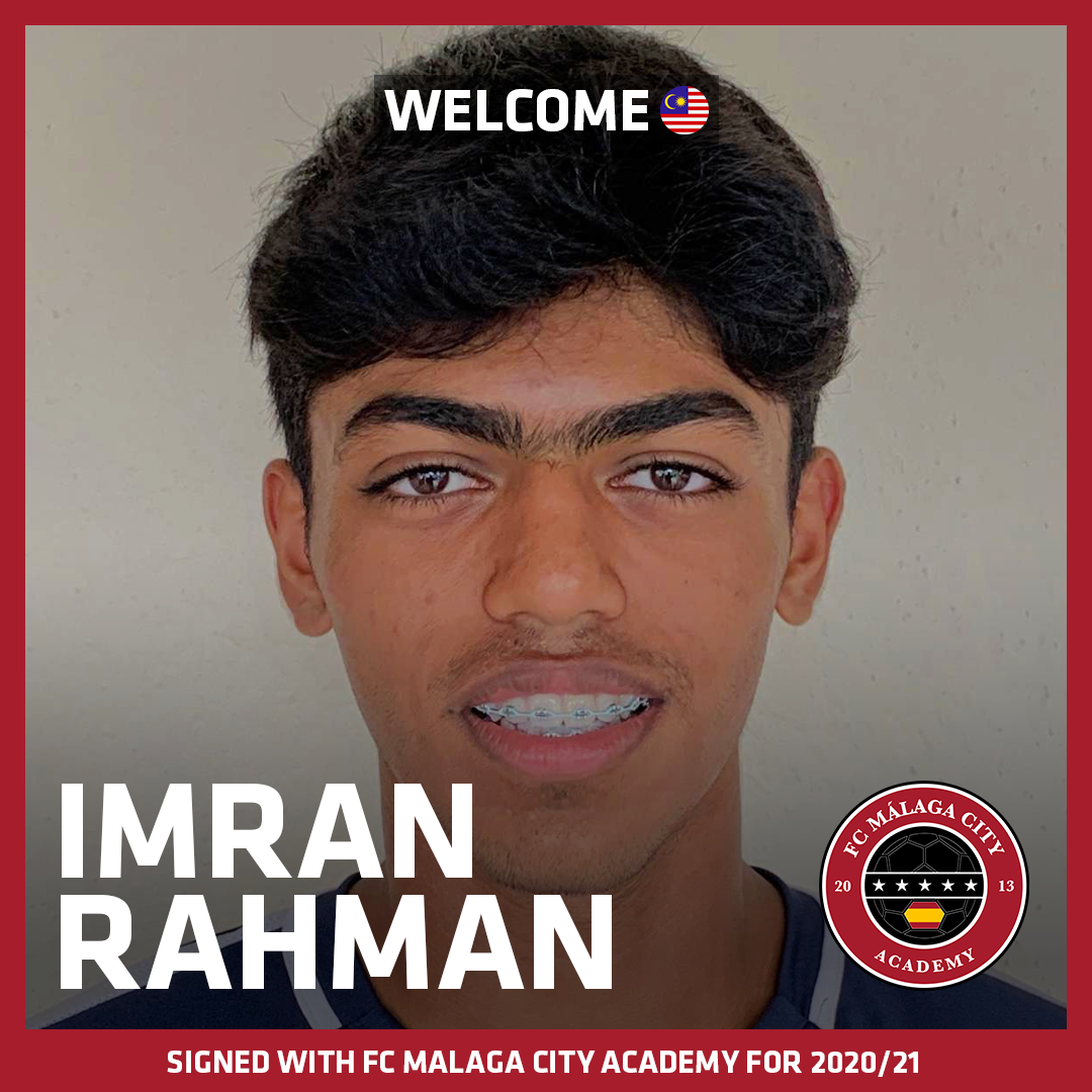 #WelcomeImran! 🇲🇾 #FCMC are... - FC Malaga City Academy