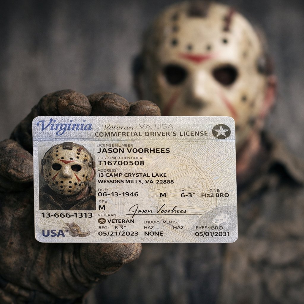VirginiaDMV - Happy Friday the 13th! Sorry Jason, but... | Facebook