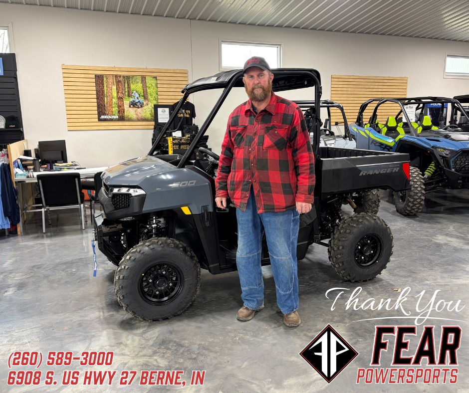 Fear - Ricky was excited to get his NEW 2026 Ranger 500! He mentioned ...