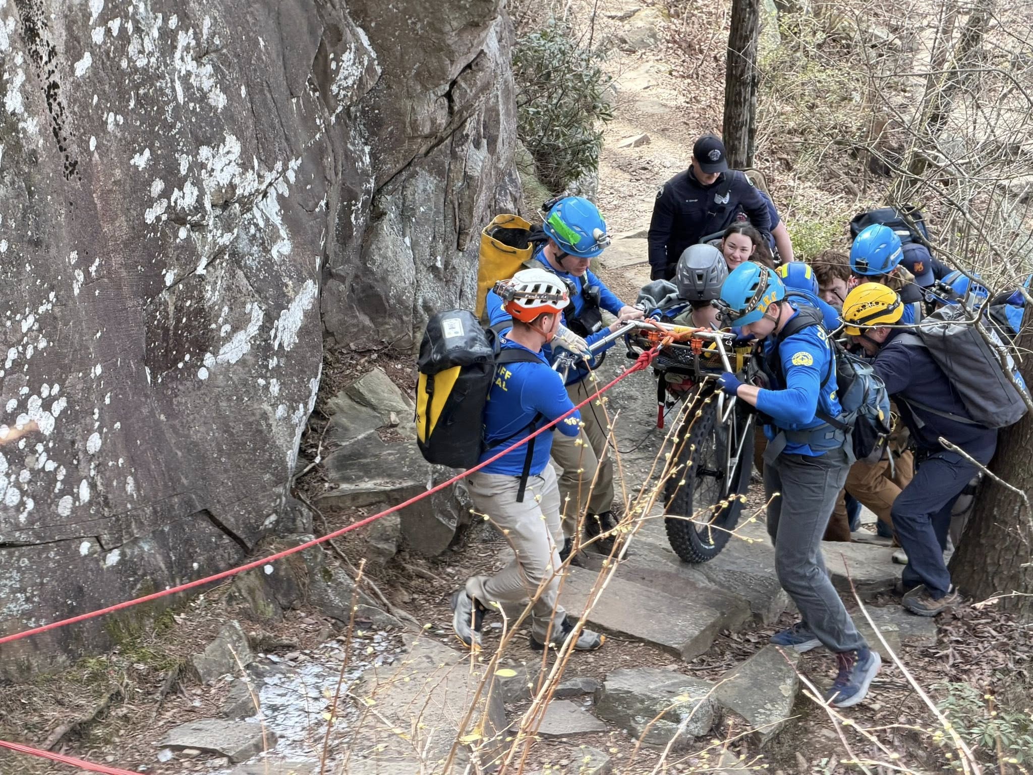 Local 3 News - HIKING RESCUE: A hiker was rescued after a... | Facebook