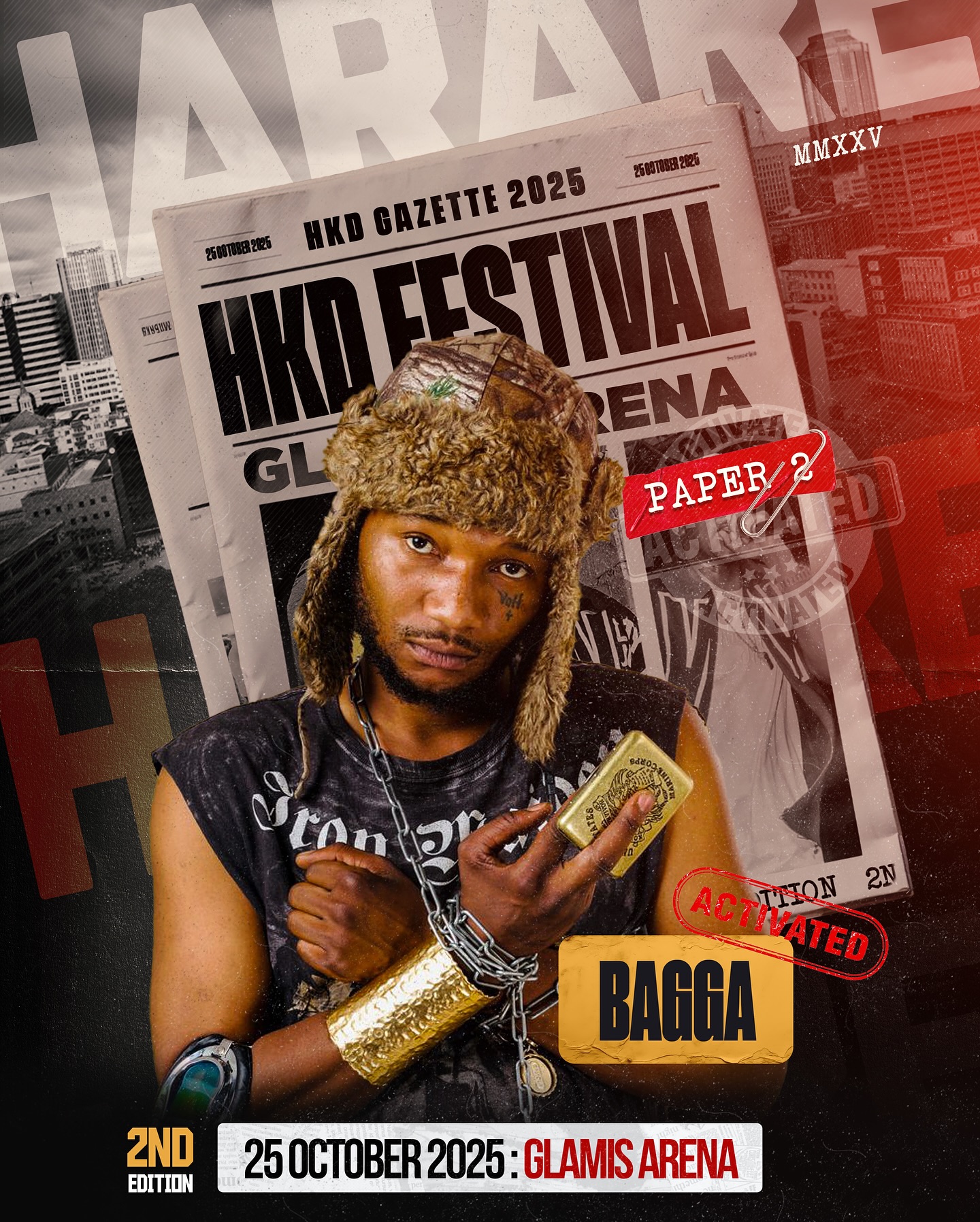 Brrrrrrrrrrr ???? Activated ✓ catch @baggamusic performing 