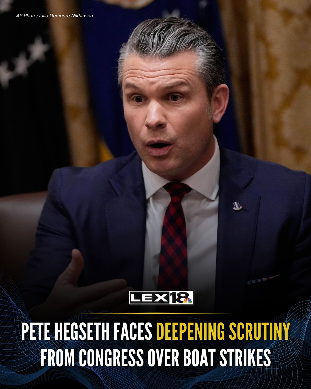 LEX 18 - Pete Hegseth barely squeaked through a grueling... | Facebook