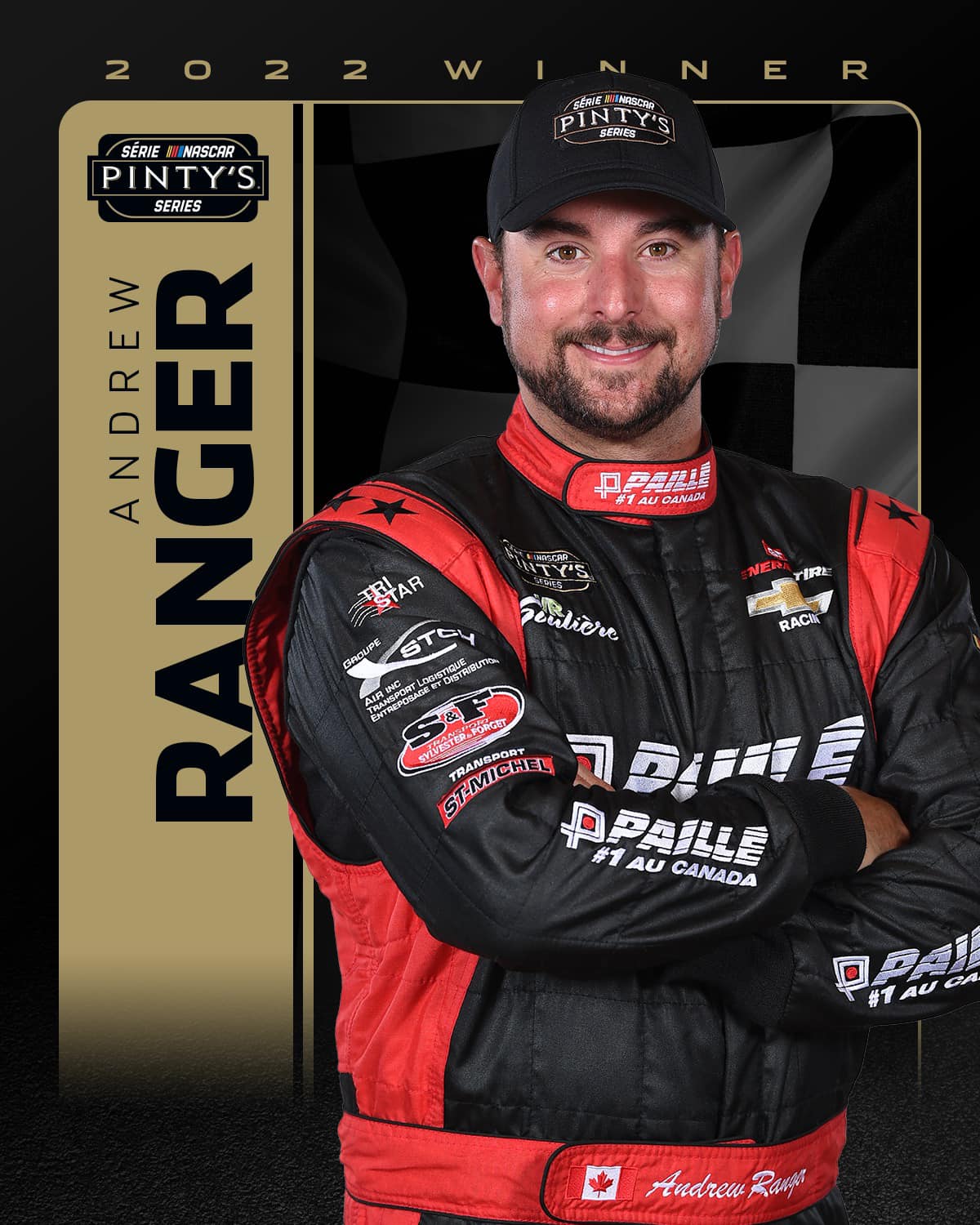 NASCAR Canada Series - WINNER 🏁 Andrew Ranger wins the #QwickWick250 # ...