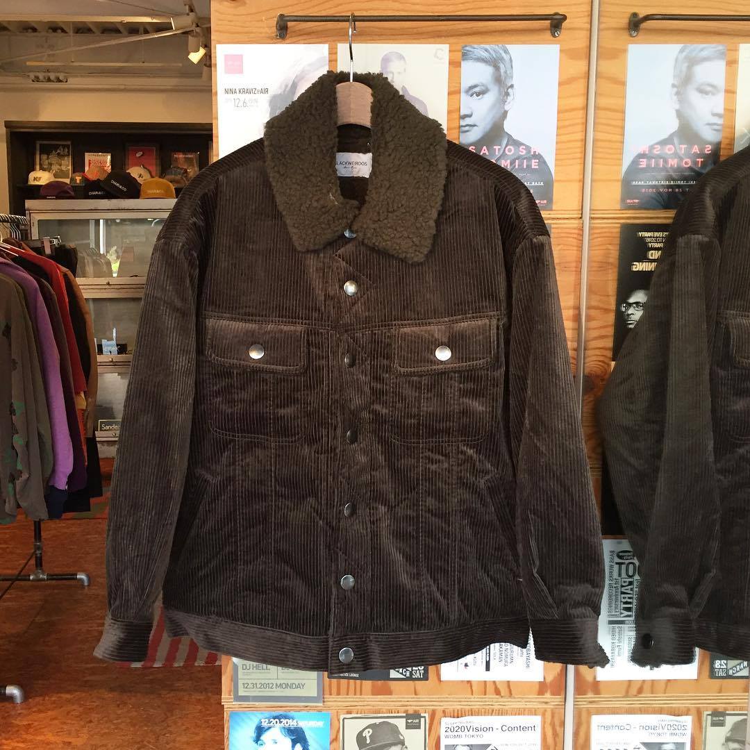 New arrival ! Black weirdos Big Boa FFA Jacket ボア生地と 
