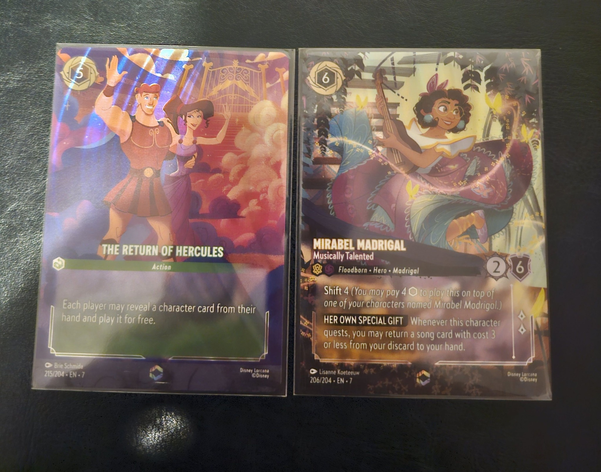 My Mushu card art is part of the D23 Disney Lorcana TCG box