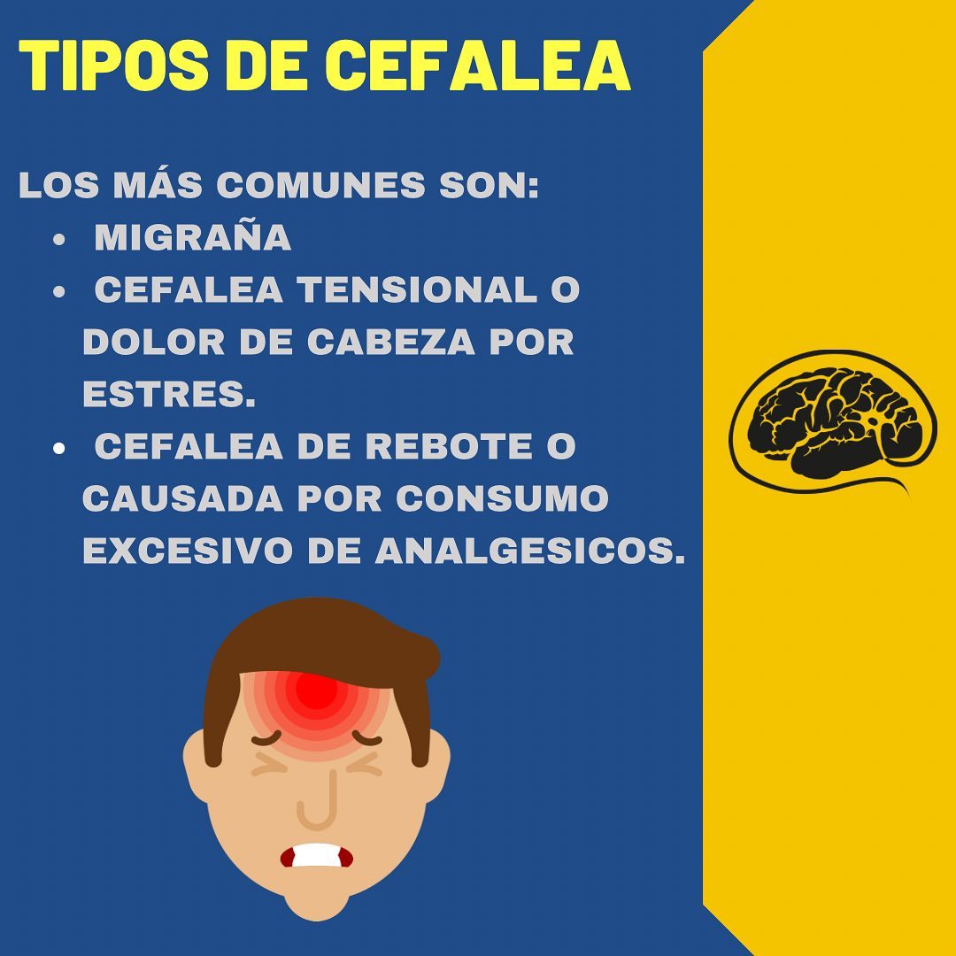 Tipos de cefalea 🧠🧠🧠 Las cefaleas... - Dr. Mauricio Ugarte | Facebook