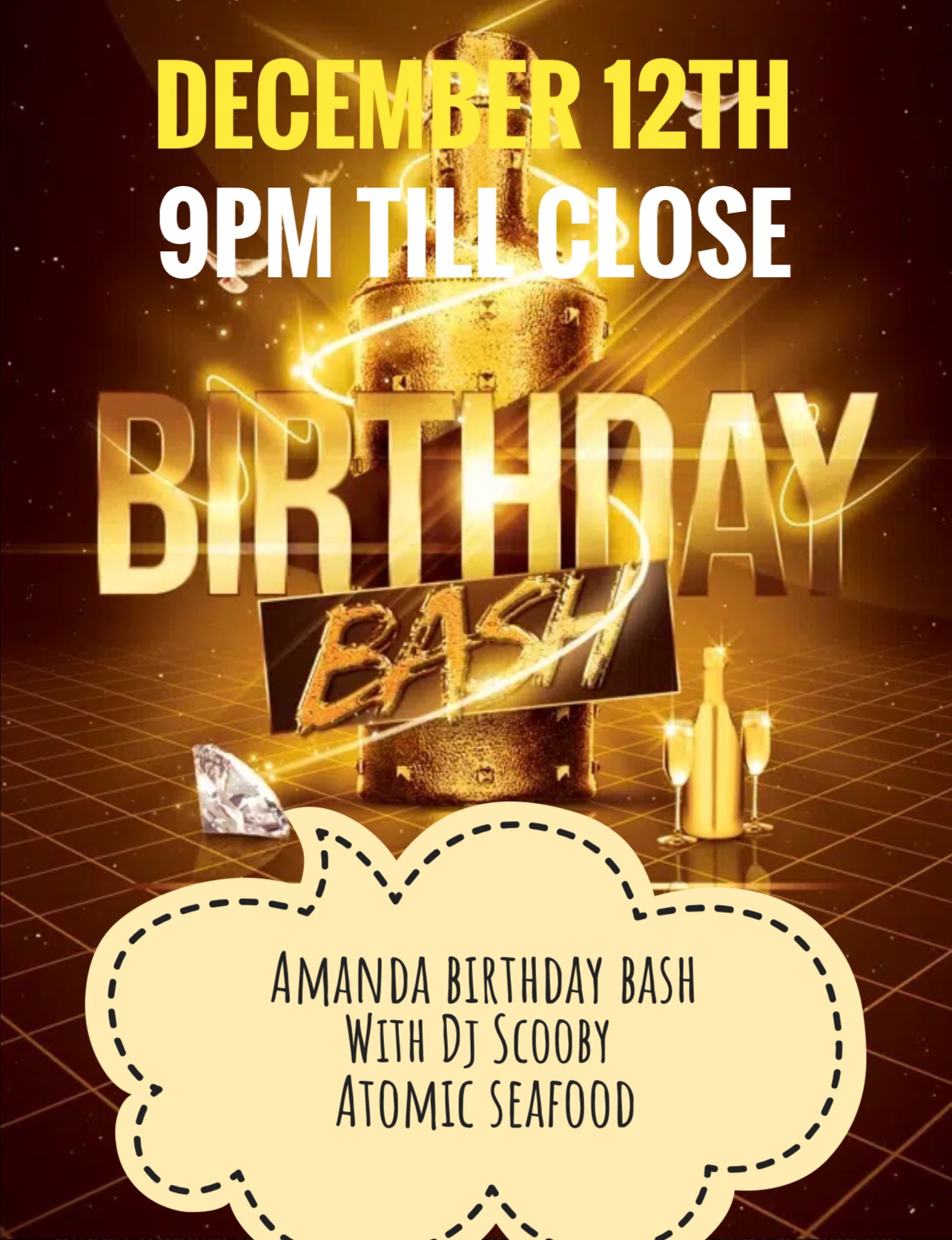 Amanda birthday bash
