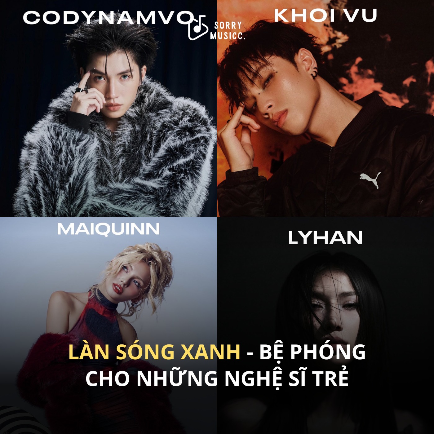 Sorry - NHỮNG GƯƠNG MẶT MỚI GÓP MẶT TRONG TOP 10 LÀN SÓNG XANH 2025 ...