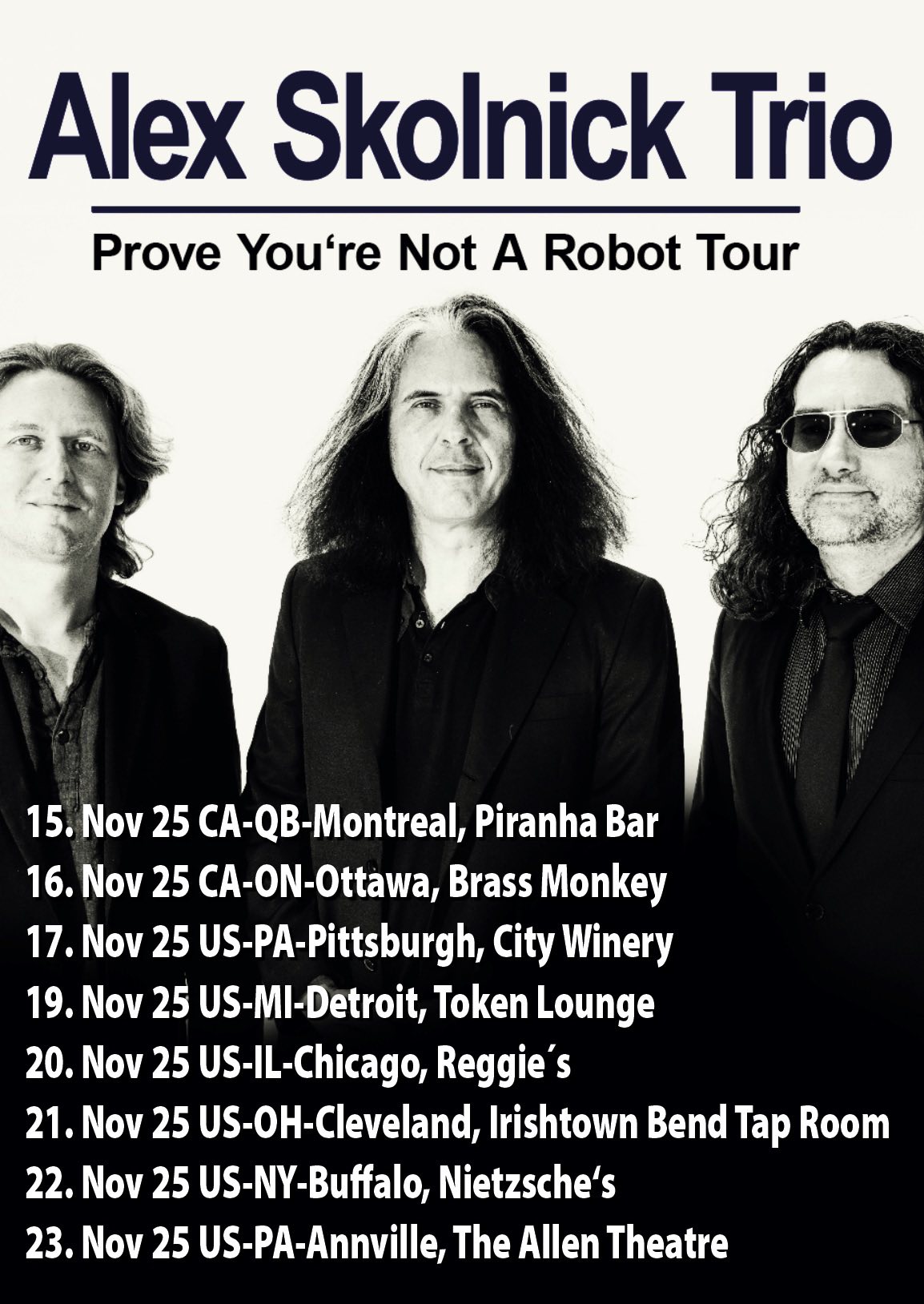 Alex Skolnick Trio (@alexskolnick) • Facebook
