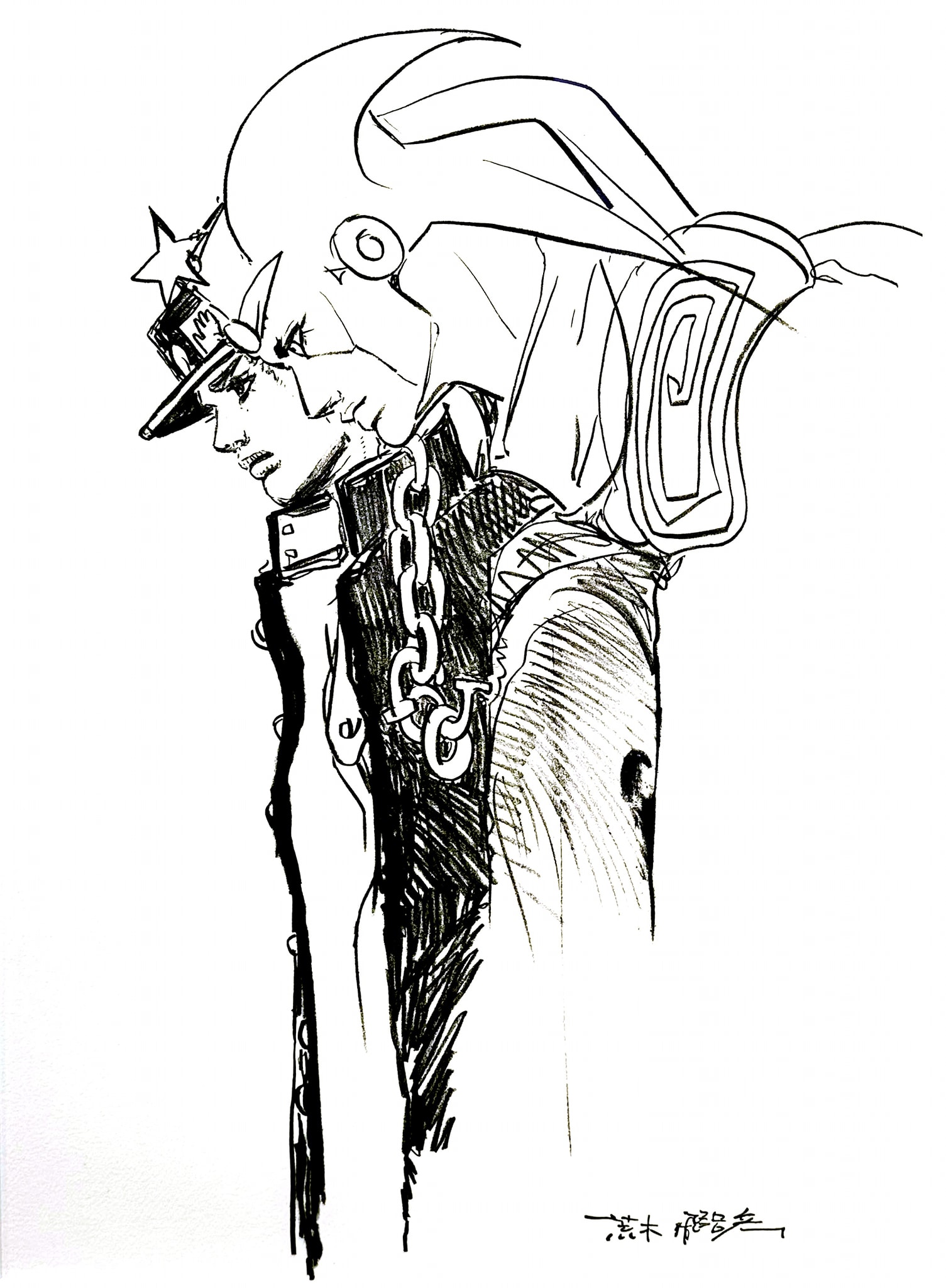 Photos of Hirohiko Araki