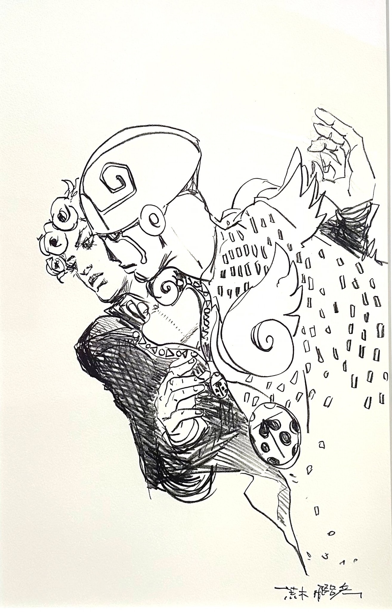 Photos of Hirohiko Araki