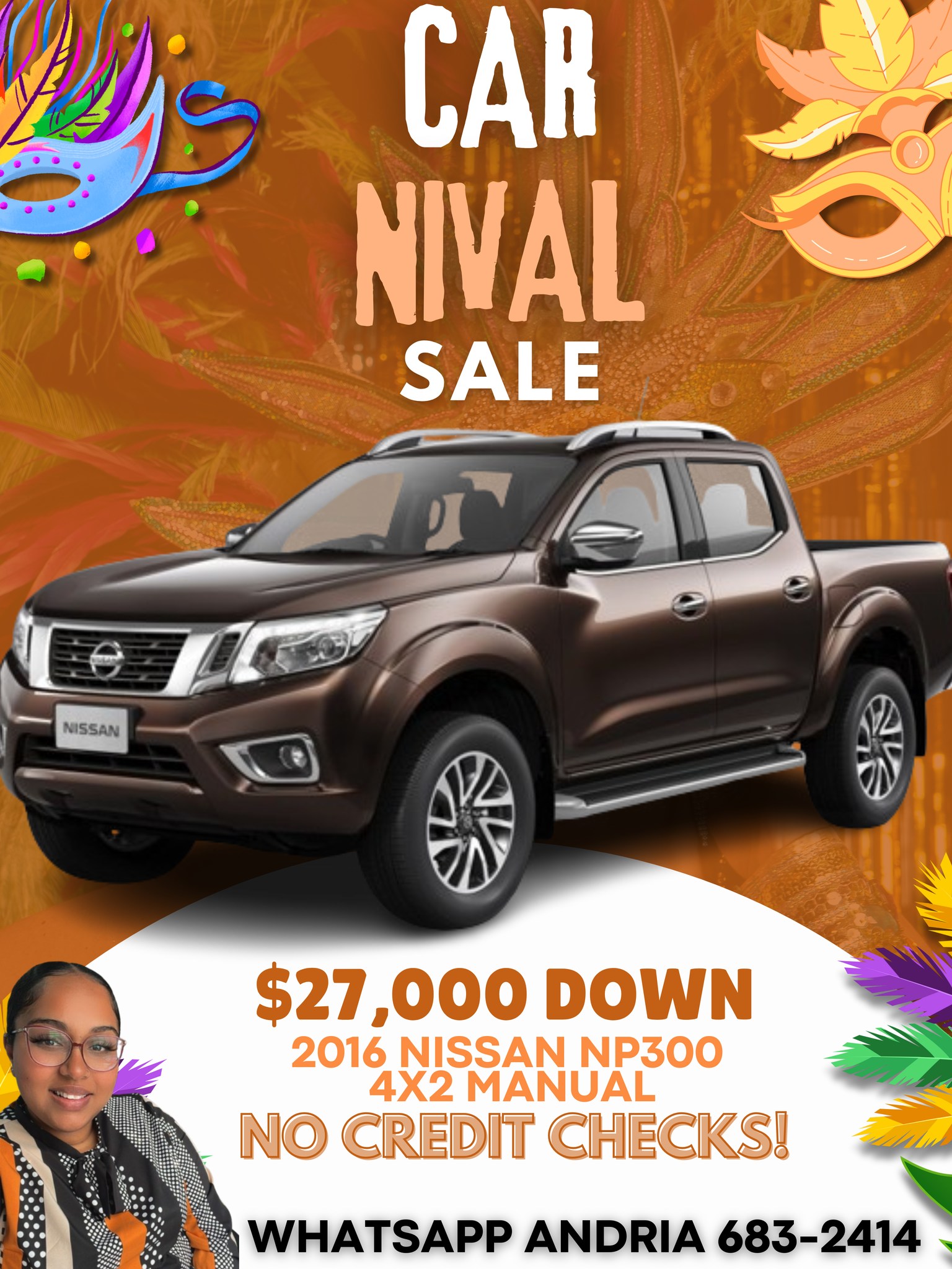 Andria - Rent 2 Own Auto | Carapichaima