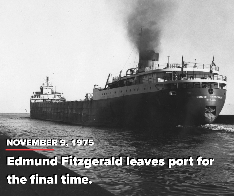 Meteorologist - 🗓50 YEARS AGO TODAY: Final Departure For The Edmund ...