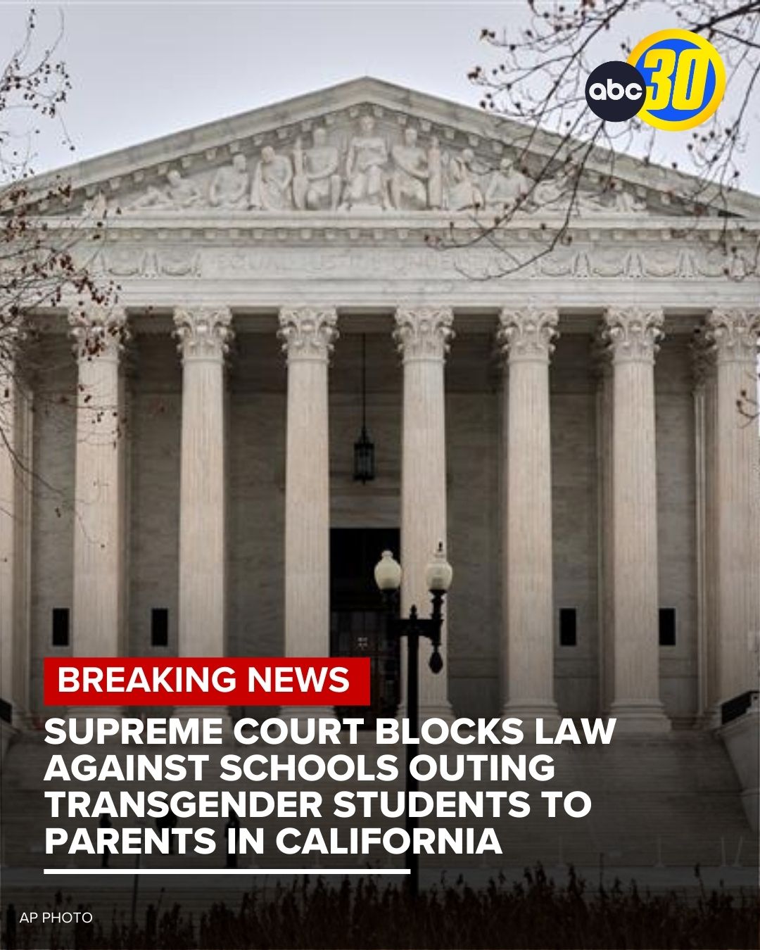 ABC30 - BREAKING: The Supreme Court cleared the way Monday for ...