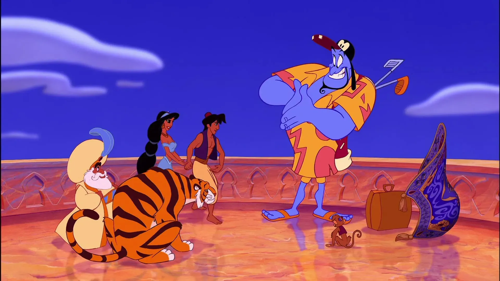 Attractions - Lots of lore behind Genie's appearance in the attraction ...
